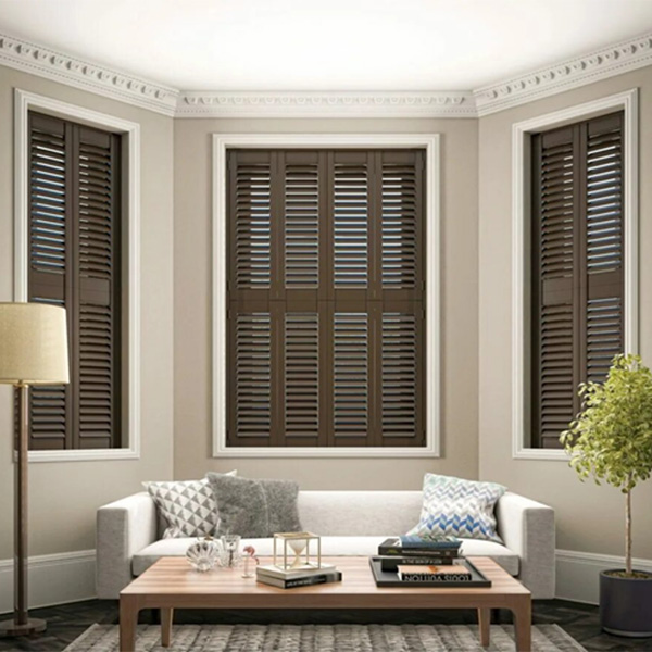 New Zealand pine shutters